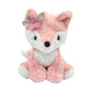 Lambs & Ivy Plush Pink Woodland Fox Stuffed Animal Toy - 9 Inch, Polyester, Model 884043F