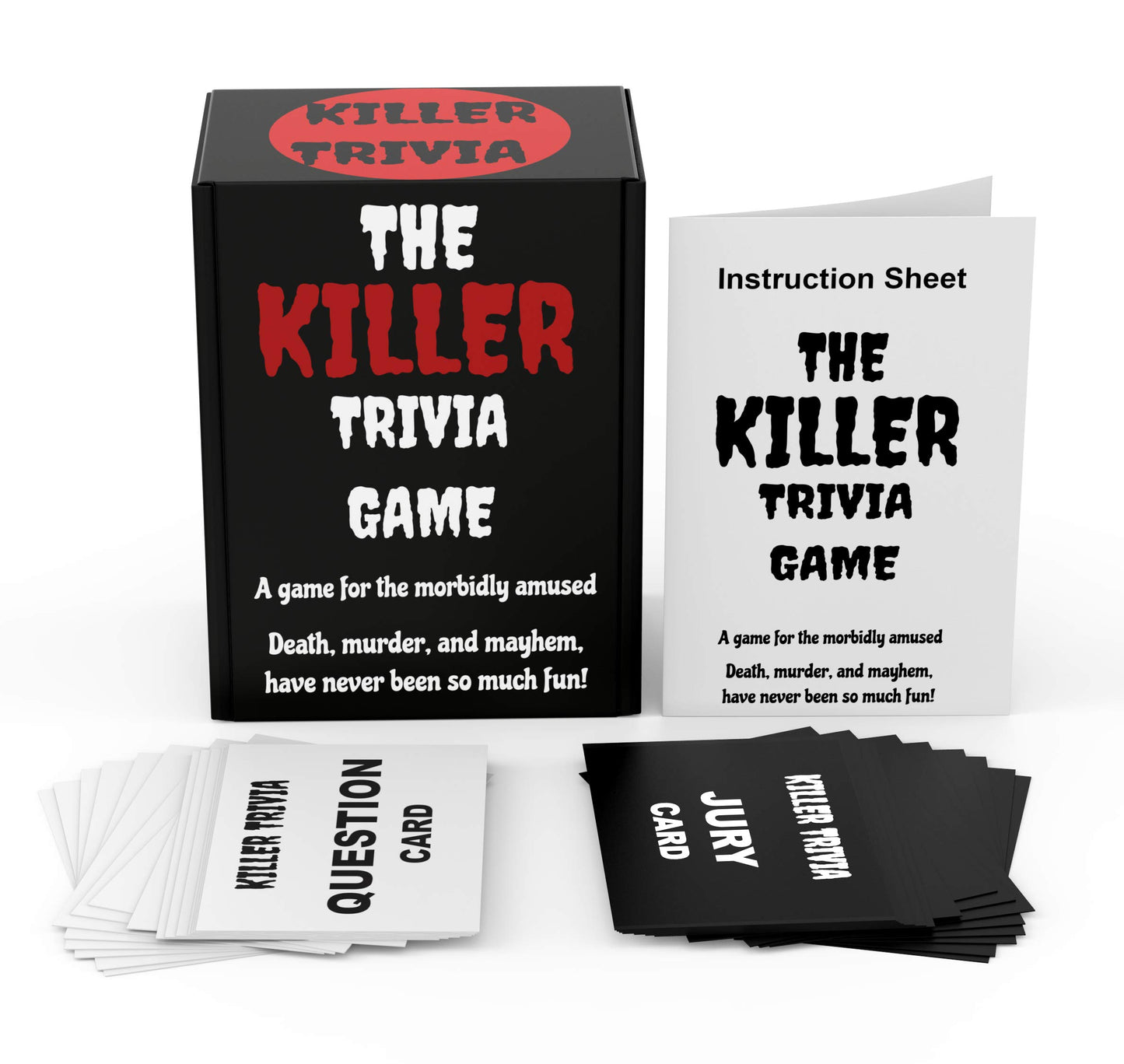 Strong Living The Killer Trivia Game - The Best Murder Mystery Party Game