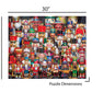 Springbok Nutcracker Collection 1000 Piece Jigsaw Puzzle For Adults Features A Colorful Collection Of Holiday Nutcracker Soldiers