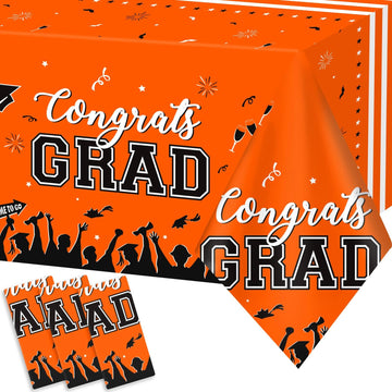 Chiazllta Graduation Party Decorations Gongrats Grad Tablecover Graduation Tablecloths For 2023 Graduation Party Supplies Class