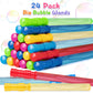 V-Opitos 24 Pack 14.6    Big Bubble Wands In 6 Colors, Bulk Party Favors For Kids, Ideal For Easter, Summer, Halloween, Valentin