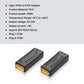 Sinloon 2 Pack Xt60 Male To Male Connector Adapter Xt60 Wireless Adapter For Rc Fpv Toy Car Plane Drone Battery (Male To Male)