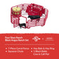 Big Country Toys 6666 Ranch Black Angus Ranch Set – Realistic Ranch Playset With Cattle, Accessories & Farm Fun