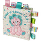 Taggies Soft Cloth Book with Crinkle Paper & Squeaker  6 x 6-Inches  Aroar-a-Saurus