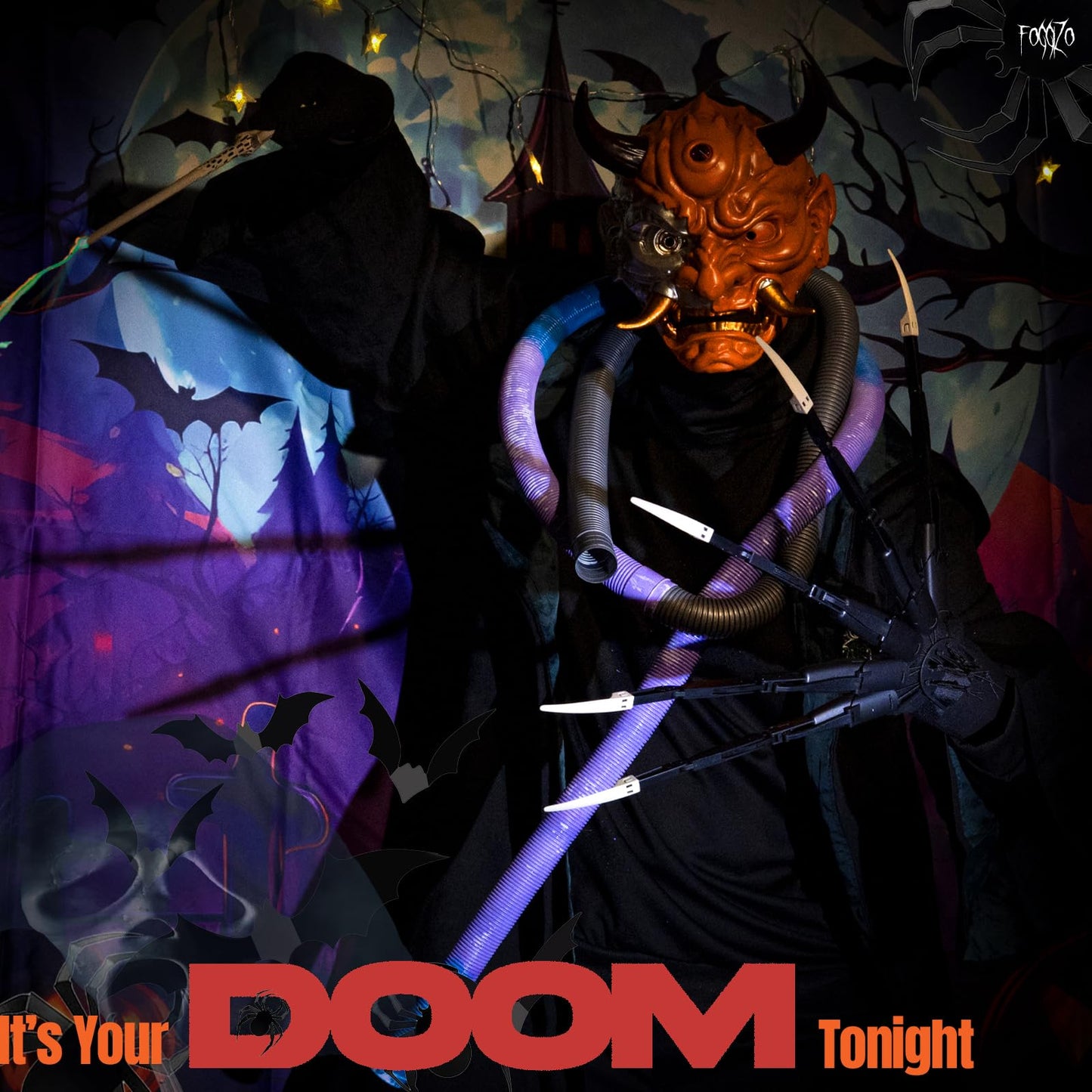 Foggizo Articulated Fingers With White Fingernails, Articulated Finger Extensions With Gloves, Halloween Finger For Any Costume,