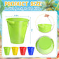 Didaey 24 Pcs Beach Sand Buckets and Shovels Set Includes 12 Pcs 9 Inch Large Sand Bucket and 12 Pcs Shovels Beach Pails Toys fo