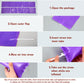 Civaner 48 Pieces Thunder Sticks Team Spirit Boom Sticks Cheering Sticks Plastic Cheerleading Spirit Stick Clapper Inflatable Noise Makers For Sporting Events Dance (Purple)