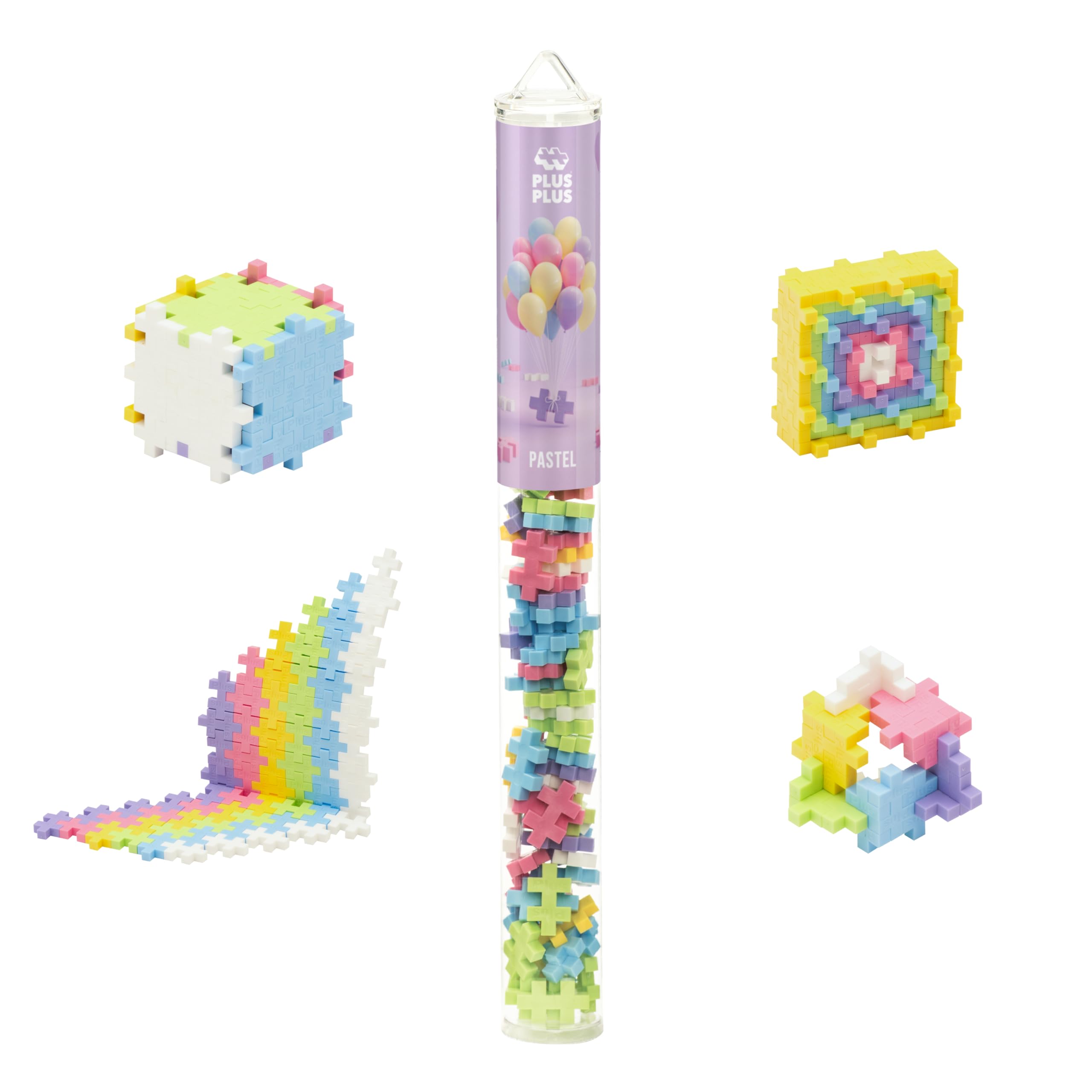 Plus Plus 70 Piece Interlocking Building Blocks For Kids, Open Ended ...