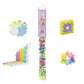 Plus Plus 70 Piece Interlocking Building Blocks For Kids, Open Ended Connecting Toys, Stem Bin Classroom Mini Manipulatives - Pastel Mix Play Tube