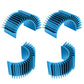 CrazyHobby 4Pcs Aluminum Motor Heat Sink for 540 550 Size Electric Motors Brushed/Brushless Cooling RC Crawler Monster Truck Sho