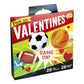 Peaceable Kingdom Valentines Cards For Kids Classroom, Set Of 28 Valentines Day Gifts - Flick 'Em Sports Games
