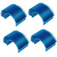 4 Pack Vgoohobby Aluminum Electric Engine Motor Heatsink Cooling Heat Sink Fins for 550 540 3650 Size Brushed Brushless Motors R