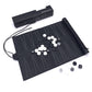 Roll-Up Travel Backgammon Games, Foldable Board Games, Pu Travel Game, Portable Lightweight Backgammon Game Set