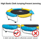 Trampoline For Kids, 5Ft Adjustable For Toddler, Indoor/Outdoor Baby Trampoline With Enclosure Net, Gifts For Boys & Girls