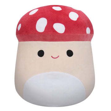 Squishmallows Original 16-Inch Malcolm Mushroom Plush - Soft Polyester - Cute Mushroom Design