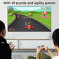Yrprsodf Tv Game Console Built In 883 Games, 2 Players Retro Video Game Machine With 2.4G Wireless Handheld Gamepad Somatosensory Control,Hd Plug And Play, Kid Adult Interactive&Puzzle Game,Grey