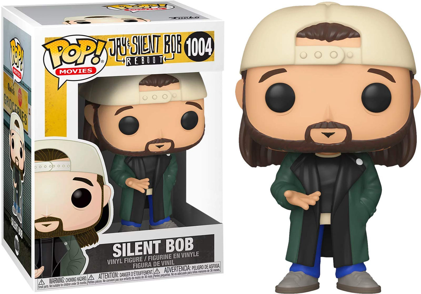 Pop! Movies: Jay & Silent Bob Reboot - Silent Bob Vinyl Figure - Special Edition Exclusive