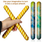 Boao 20 Pcs 8 Inch Music Rhythm Sticks For Kids Bulk, Music Lummi Sticks With Carry Bag, Classical Wood Claves Musical Percussion Instrument Drumsticks Classroom School Perform Show Set