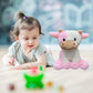 Bsvome 9 Inches Cow Stuffed Animal Soft Plush Cute Cow Doll For Boys Girls (Pink Cow)
