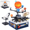 Caximsy Solar System Model Building Blocks Sets With Acrylic Display Box