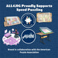 ALL4JIG Rotating Puzzle Board - 2000 Piece Wooden Table, 29.7"x41.3", Large with Drawers & Cover, Ideal Birthday Gift for Adults