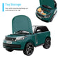 24V Officially Licensed Land Rover Ride On Car, Towallmark 2-Seater w/Parent Remote Control, 3 Speeds, Wireless Music, Spring Su
