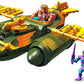 Mega Construx Heroes Wind Raider Attack Micro Action Figure Set - Multicolor, GCP90, Rubber Construction