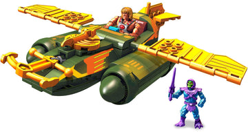 Mega Construx Heroes Wind Raider Attack Micro Action Figure Set - Multicolor, GCP90, Rubber Construction