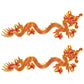Beistle 2 Piece Chinese New Year Decorations Jointed Dragon Cut Outs for Asian Theme Party Supplies, Celebrating with You Since 