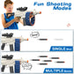 Electric Automatic Toy  JakMean Toy Blaster with 30 Dart Clips and 100 Foam Darts  Outdoor Shooting Games Toys for 6-12 Year Old Boys & Girls mature-themeds  Gifts for Birthday Xmas (J3A)