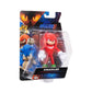 Sonic The Hedgehog 5-Inch Knuckles Action Figure - Highly Articulated Collector Toy for Boys & Girls - Officially Licensed Sonic 3 Product