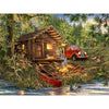 Springbok'S 500 Piece Jigsaw Puzzle Cozy Cabin Life - Made In Usa