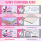HoomTop DIY Journal Kit Kids Diaries with Lock for Girls Ages 6 7 8 9 10 11 12 14 Birthday Christmas Gifts