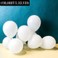 Colorful Elves 100Pcs Small White Balloons 5 Inch Mini White Latex Helium Balloon For Wedding Party Decorations