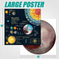 Antelope - 1000 Piece Puzzle For Adults, Pluto Jigsaw Puzzles 1000 Pieces, Space Puzzle, Planet Round Puzzle,Circle Puzzle, Solar System Puzzle, High Resolution, Matte Finish, No Dust Space Puzzle