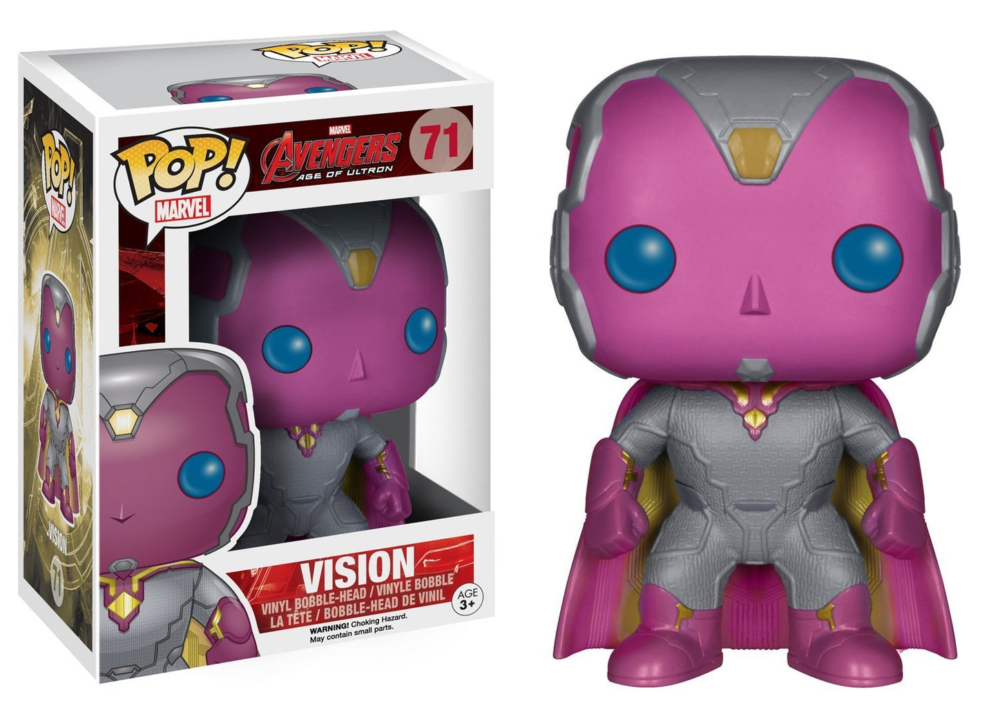 Marvel: Avengers 2 - Vision Bobble Head Action Figure