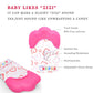 NEPAK Teething Mitten - Silicone Baby Glove Teether Toys for 3-6 Months, 2 Count, Pink, Sweet Heart Design