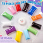 VioraWhite 72 Pcs 38oz Air Dry Clay Bulk Modeling Magic Ultra Lightweight Foam Modeling Clay for Kids Adults DIY Gifts Party Art