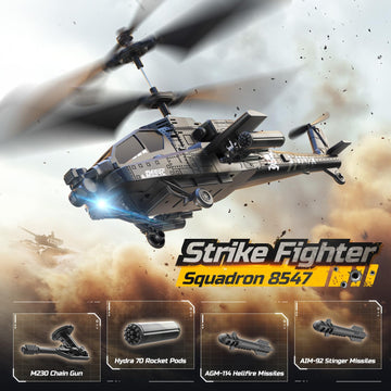 Deerc Rc Helicopter, Rc Plane For Kids And Adults, 2.4Ghz Remote Control Helicopter, 26 Mins Flight Time, Led Lights & Altitude