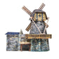 Clever Paper Windmill With Figures