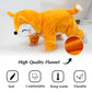 Tonwhar Kid'S And Toddler'S Costume Baby Animal Outfit Baby Boys' Girls' One-Piece Rompers Jumpsuit(4-5T,Orange Fox)