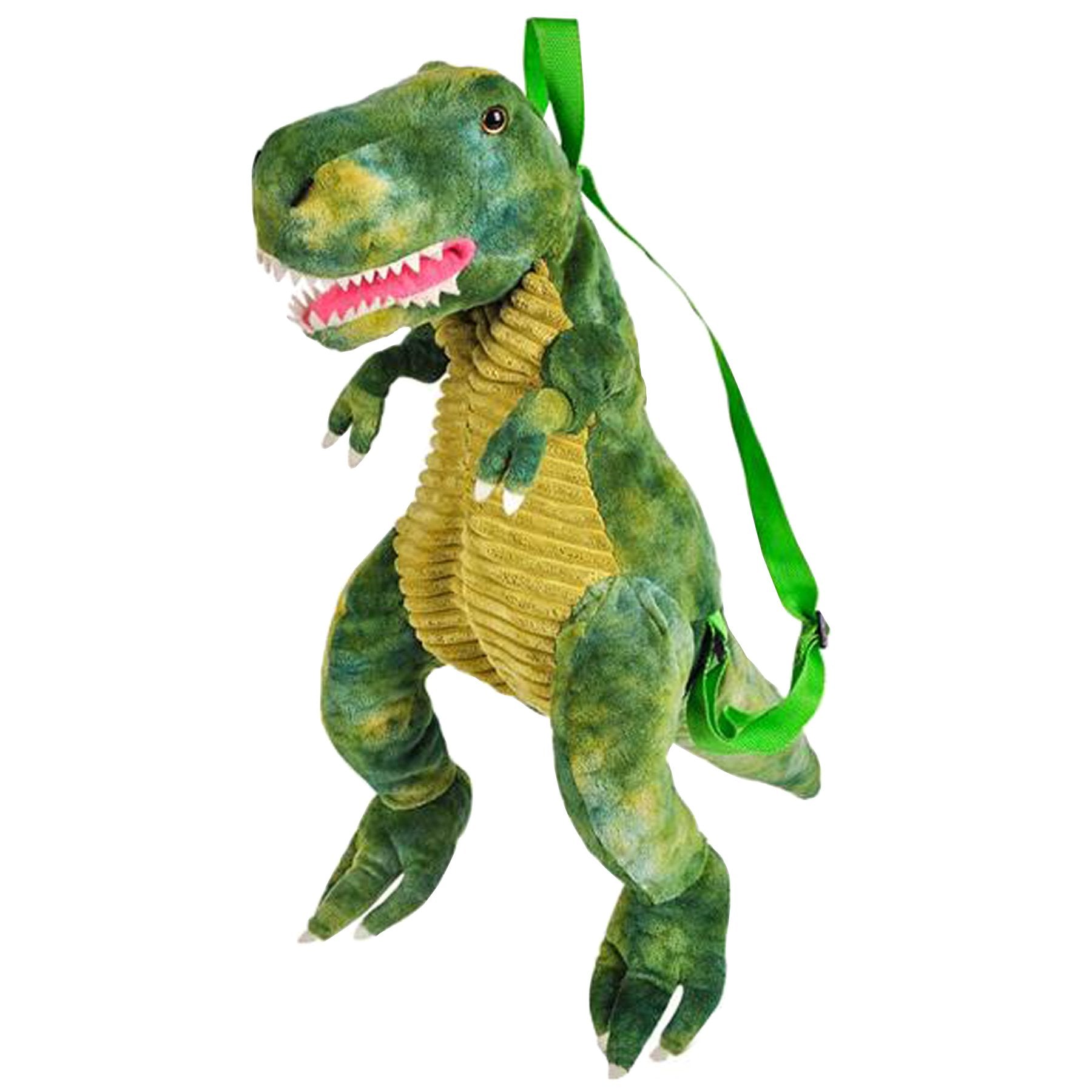Rhode Island Novelty 20 Dino Backpack T-Rex , Green