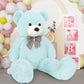 Maogolan Giant Big Anniversary Teddy Bear 47 Inch Huge Oversized Stuffed Naimal 4 Feet Gift For Girls Girlfriend Boys Wife