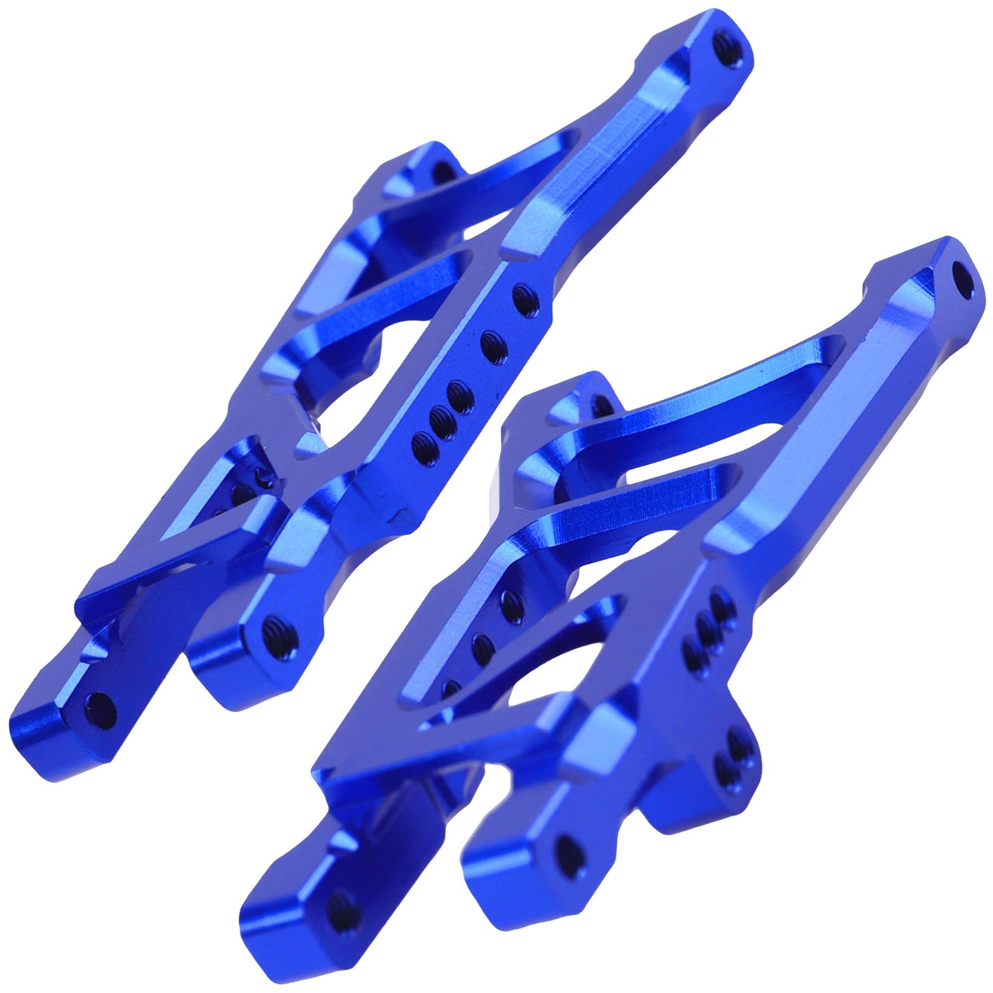 Vgoohobby Aluminum Suspension A-Arms Set w/Tie Bar Front Rear Upgrades Parts Compatible with 1/10 Traxxas Slash 2WD RC Car,Repla