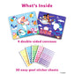 Skillmatics Dot It Sticker Art Activity - Disney Princess, Easter Basket Stuffers, Mess-Free Fun For Kids, Craft Kits, Diy Activity, Travel Toys, Gifts For Boys & Girls Ages 3, 4, 5, 6, 7