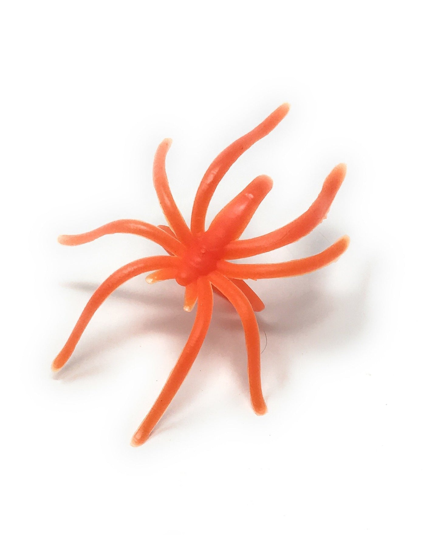 288 Bulk Halloween Spider Ring Assortment - Orange, Purple, Black, and Glow-in-the-Dark Creepy Crawly Party Favors, Treats, and