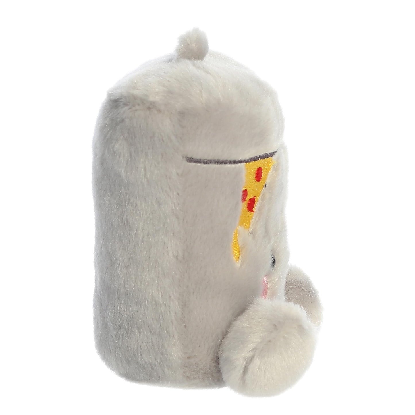 Aurora Adorable Palm Pals Garbanzo Trashcan Stuffed Animal - Fun Collectible Plush for Kids and mature-themed Collectors - Perfect for Decorating Rooms and Birthday Gifts - Gray 5 Inches