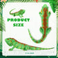 Syhood Lizard Stuffed Animals 37.4'' Realistic Plush Toy Lizard Toy Soft Plush Reptile Gift For Boys Girls Animal Lovers Birthday Easter(Emerald Green Iguana)