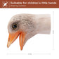 Yolococa Ostrich Hand Puppet Realistic Latex Soft Animal Toy Storytelling Role Play Party Supplies For Kids