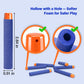 AMOSTING Refill Darts 100PCS project pieces  Pack Compatible for Nerf N-Strike advanced 2.0 Series DinoSquad - Work with All advanced Blasters Blue